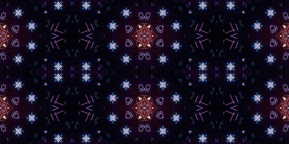 Seamless banner pattern. The texture is woven wide. Abstract chaotic backgrou イラスト素材