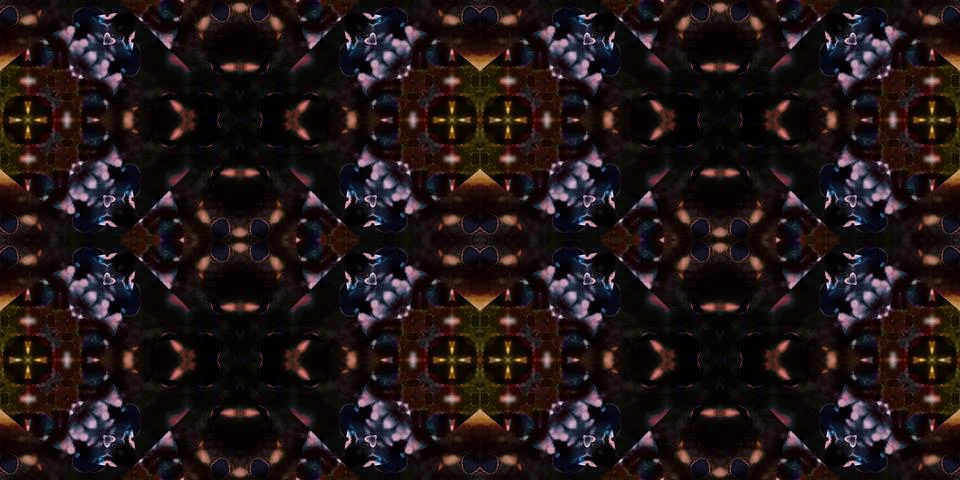 Seamless banner pattern. The texture is woven wide. Abstract chaotic backgrou Illustrazione stock