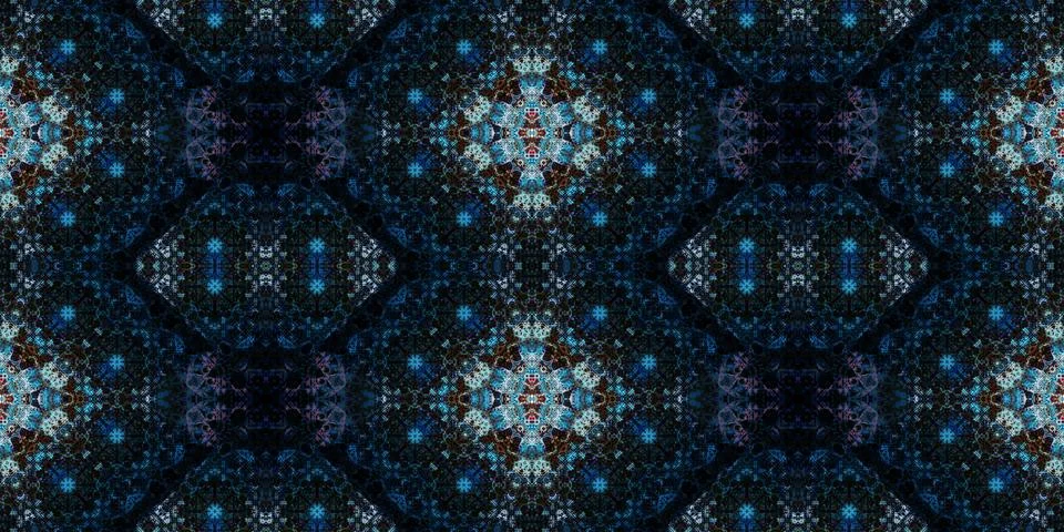 Seamless banner pattern. The texture is woven wide. Abstract chaotic backgrou イラスト素材