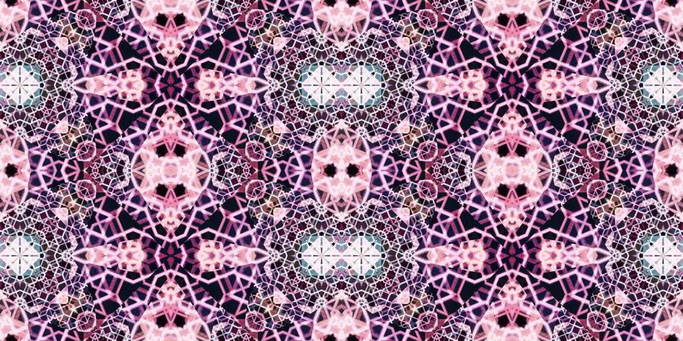 Seamless banner pattern. The texture is woven wide. Abstract chaotic backgrou イラスト素材