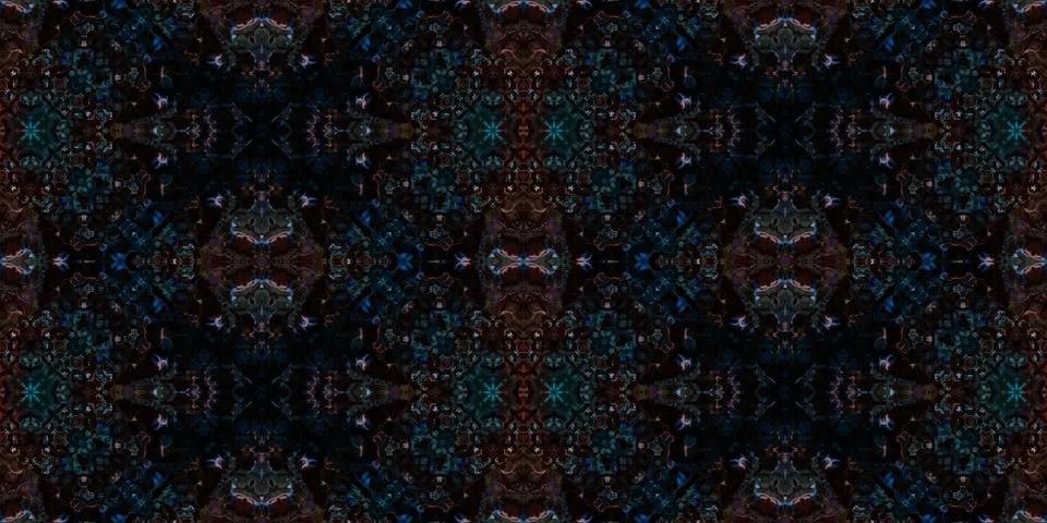Seamless banner pattern. The texture is woven wide. Abstract chaotic backgrou イラスト素材