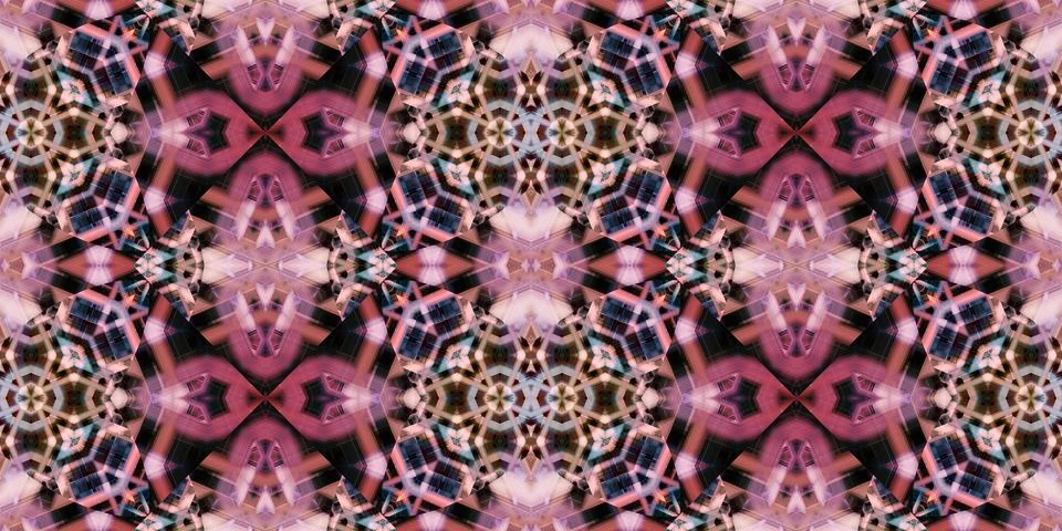 Seamless banner pattern. The texture is woven wide. Abstract chaotic backgrou Illustrazione stock