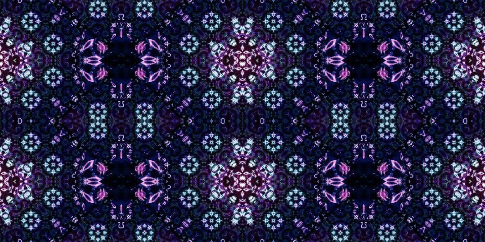 Seamless banner pattern. The texture is woven wide. Abstract chaotic backgrou Stock Illustration