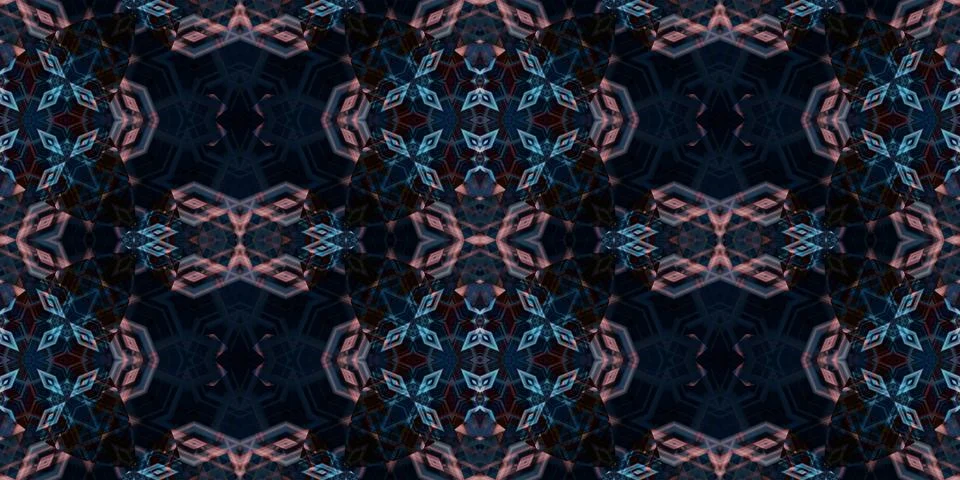 Seamless banner pattern. The texture is woven wide. Abstract chaotic backgrou 스톡 일러스트
