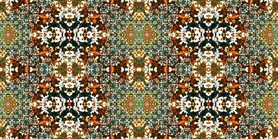 Seamless banner pattern. The texture is woven wide. Abstract chaotic backgrou イラスト素材