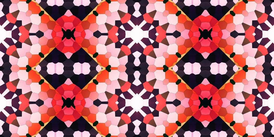 Seamless banner pattern. The texture is woven wide. Abstract chaotic backgrou イラスト素材