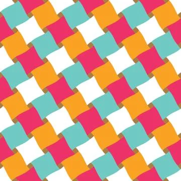 Seamless Basket Pettern Stock Illustration