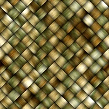 Seamless basket weave pattern Illustrazione stock
