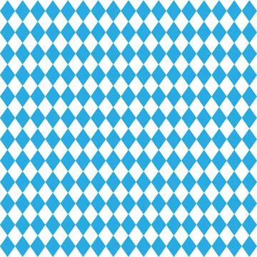 Seamless Bavarian rhombic pattern, simple backgrounds and textures. Vector Illustrazione stock