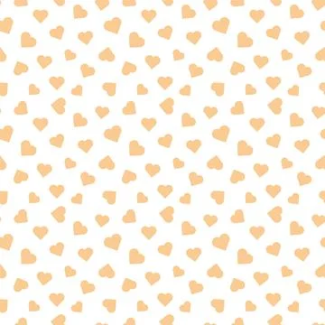 A seamless beautiful confetti heart pattern. Valentines Day. Love. Wedding Stock Illustration