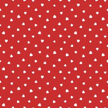 A seamless beautiful heart pattern. Valentines Day. Love. Wedding Stock Illustration