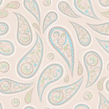 Seamless beige pattern Stock Illustration