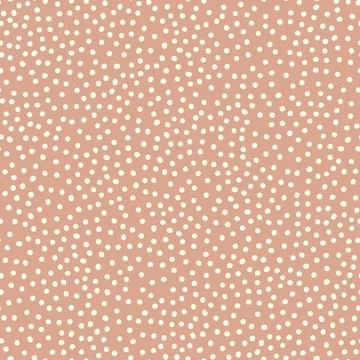 Seamless beige polka dots pattern. Points ornament Stock Illustration