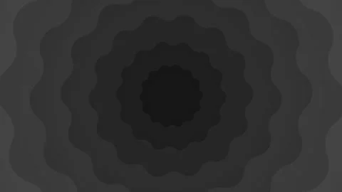 Seamless Black Abstract Background Animation with Glowing Ripple Lines Video stock 310615670