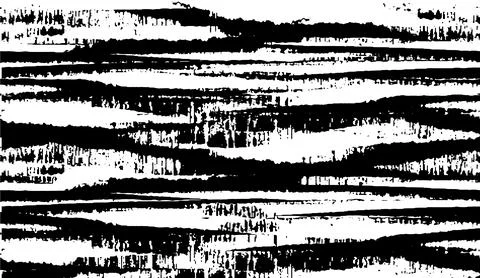 Seamless black and white abstract horizontal brush stroke pattern background イラスト素材