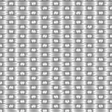 Seamless black and white pattern with rug mat. Stock Illustration