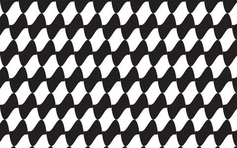 Seamless black diamond pattern background for elegant vector texture Stock Illustration