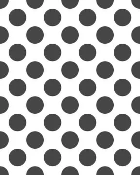 Seamless with black dots Stock Illustration