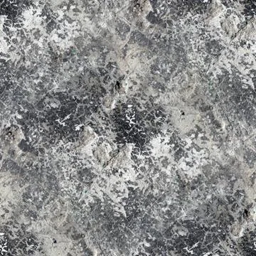 Seamless black gray wallpaper texture of old stone wall with cr 스톡 사진