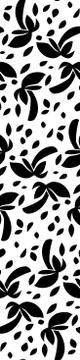 Seamless Black Palm Tree Shapes Stock Illustration