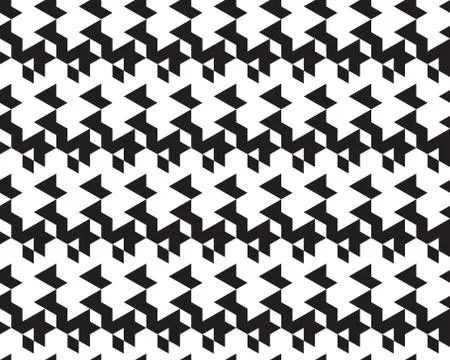 Seamless   black  patterns Stock Illustration
