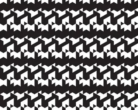 Seamless   black  patterns Stock Illustration