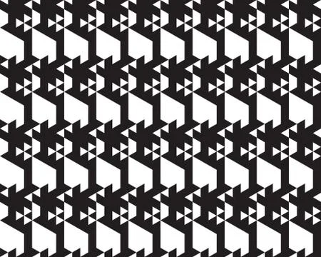 Seamless   black  patterns Stock Illustration