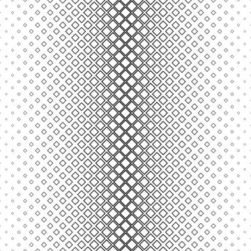 Seamless black white abstract square pattern Stock Illustration