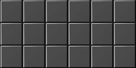 Seamless blackceramic wall tiles background vector illustration Stock Illustration