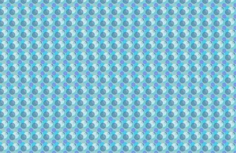 Seamless Blue Abstract Circle Pattern Background Texture 스톡 일러스트