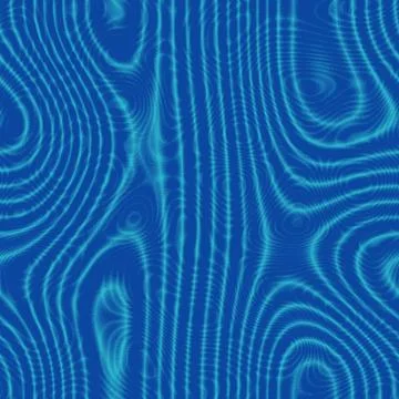 Seamless blue abstract convection pattern Stock Illustration