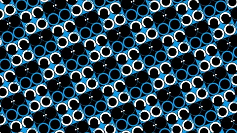 Seamless Blue Circle Motion Graphic Background Stock Footage 244893839