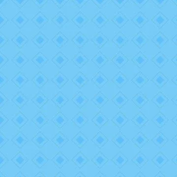 Seamless Blue Geometric Diamond Pattern Background, Abstract Cyan Rhombus T.. Illustrazione stock