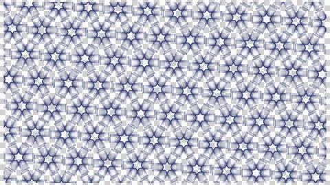 Seamless Blue Geometric Star Texture with White Grid Design Stock Illustration