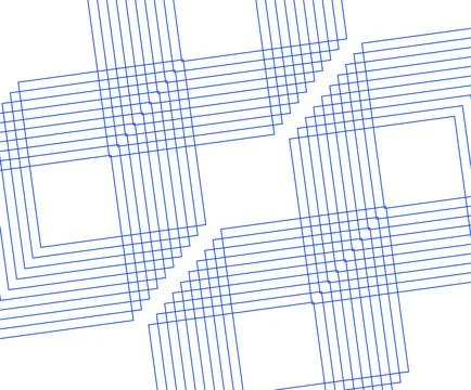Seamless blue Geometric Tile Vector Pattern for Modern Wallpaper, Backgroun.. Illustrazione stock