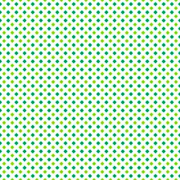Seamless blue green boxes pattern on white base Stock-Illustration