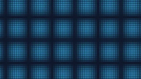 Seamless blue grid background abstract tech pattern futuristic digital data.. Stock Footage 342524560