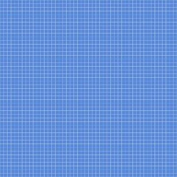 Seamless blue grid pattern - graph paper texture, vector architecture bluep.. Illustrazione stock