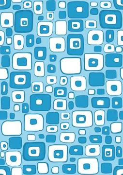 Seamless blue Stock Illustration