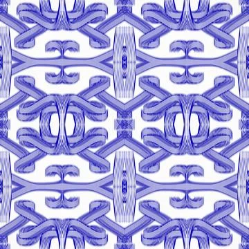 Seamless blue Stock Illustration