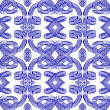 Seamless blue Stock Illustration