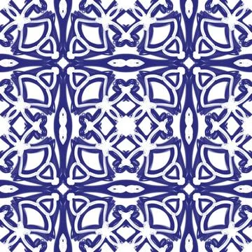 Seamless blue Stock Illustration