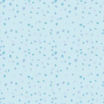 Seamless blue ink dots pattern. Vector grunge background. Vector illustration 스톡 일러스트