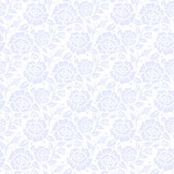 Seamless blue lace Stock Illustration