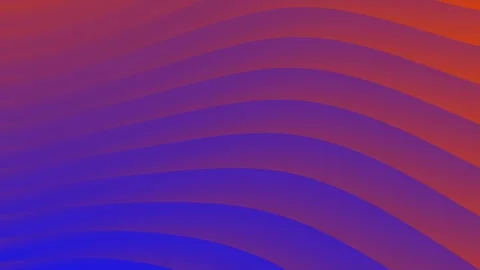 Seamless blue orange wave pattern with fluid curves and gentle transitions Stock-Footage 310047646