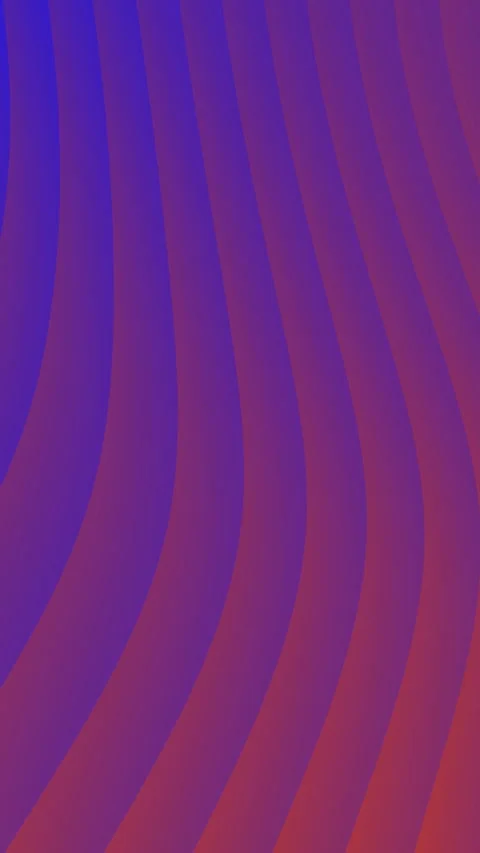 Seamless blue orange wave pattern with fluid curves and gentle transitions, Video stock 313088947
