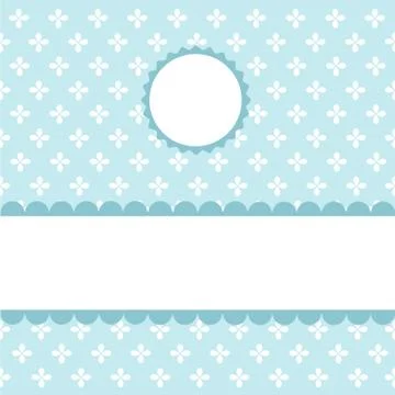 Seamless blue pattern, wallpaper Stock Illustration