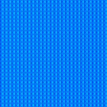 Seamless blue piramid background. 3D illustration Stock Illustration