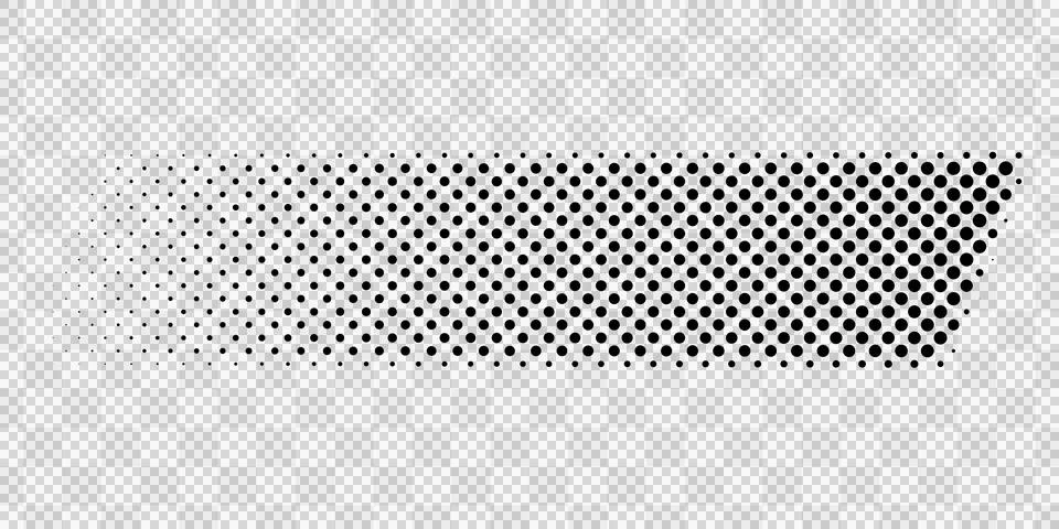 Seamless Blue Pixel Dots Pattern on Transparent Background Abstract Design 스톡 일러스트