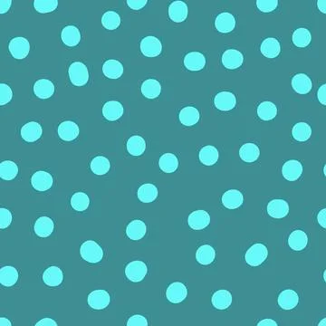 Seamless Blue polka dots pattern. Abstract background Stockillustratie